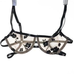 SHEIN Black and Nude Bra